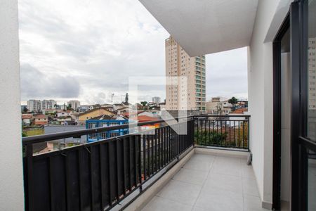 Varanda de kitnet/studio para alugar com 1 quarto, 33m² em Vila Galvão, Guarulhos