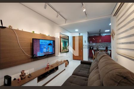 Sala de apartamento para alugar com 2 quartos, 65m² em Vila Camilopolis, Santo André