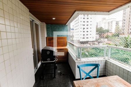 Varanda da Sala de apartamento para alugar com 3 quartos, 185m² em Real Parque, São Paulo