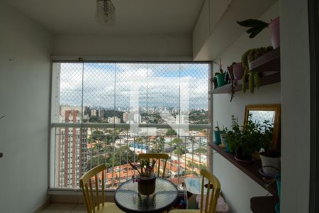 Varanda da Sala de apartamento à venda com 3 quartos, 73m² em Vila Gomes, São Paulo