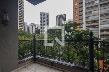 Varanda de apartamento à venda com 3 quartos, 123m² em Real Parque, São Paulo