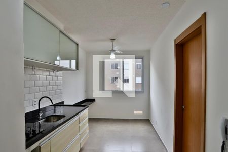 Sala/Cozinha de apartamento à venda com 1 quarto, 24m² em Belenzinho, São Paulo