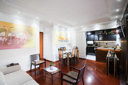 Sala de apartamento à venda com 3 quartos, 107m² em Indianópolis, São Paulo