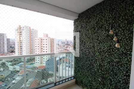 Sala / Cozinha - Varanda de apartamento para alugar com 2 quartos, 57m² em Santa Teresinha, São Paulo