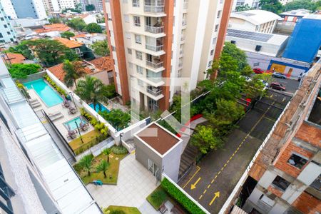 Vista da Sacada de apartamento à venda com 2 quartos, 55m² em Vila Clementino, São Paulo