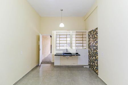 Cozinha de casa para alugar com 1 quarto, 45m² em Chácara Santo Antônio (zona Sul), São Paulo