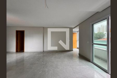 Sala de apartamento à venda com 3 quartos, 152m² em Vila Valparaiso, Santo André