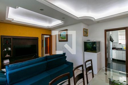 Sala de apartamento à venda com 3 quartos, 91m² em Calafate, Belo Horizonte