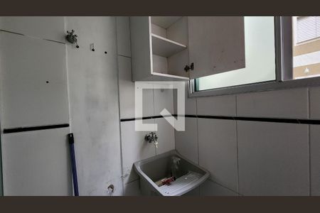 Cozinha e Área de Serviço de apartamento à venda com 2 quartos, 55m² em Vila Campos Sales, Jundiaí