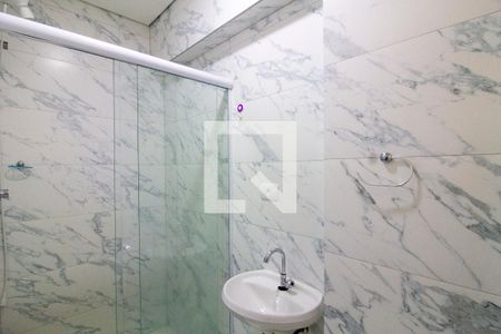 Banheiro de kitnet/studio para alugar com 1 quarto, 35m² em Vila Paulista, Guarulhos