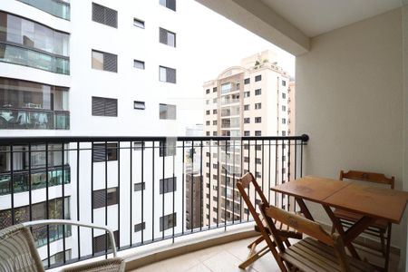 Varanda de apartamento à venda com 2 quartos, 54m² em Pompeia, São Paulo
