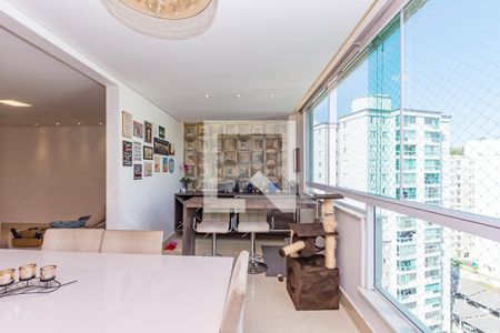 Varanda da Sala de apartamento à venda com 3 quartos, 84m² em Buritis, Belo Horizonte