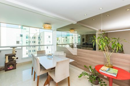 Sala de apartamento à venda com 3 quartos, 84m² em Buritis, Belo Horizonte
