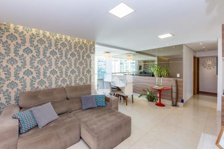 Sala de apartamento à venda com 3 quartos, 84m² em Buritis, Belo Horizonte