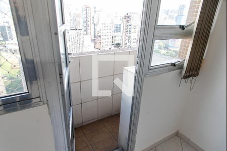 Sacada suíte 1 de apartamento à venda com 2 quartos, 85m² em Liberdade, São Paulo