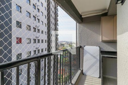 Varanda  de apartamento para alugar com 2 quartos, 42m² em Parque Maria Helena, São Paulo