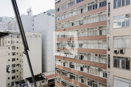 Vista da Sala de apartamento à venda com 2 quartos, 66m² em Copacabana, Rio de Janeiro
