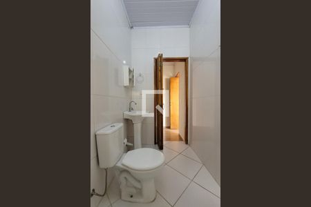 Banheiro de casa para alugar com 1 quarto, 80m² em Jardim Alzira Franco, Santo André