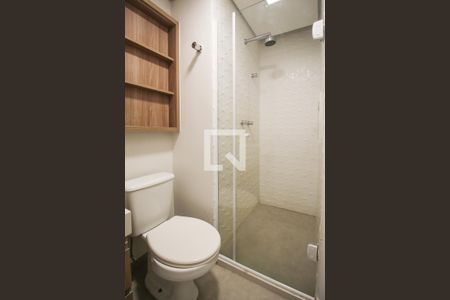 Banheiro  de apartamento à venda com 1 quarto, 45m² em Vila Olímpia, São Paulo