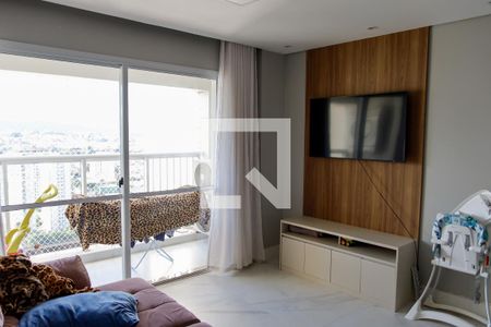 sala de apartamento à venda com 2 quartos, 76m² em Centro, Osasco