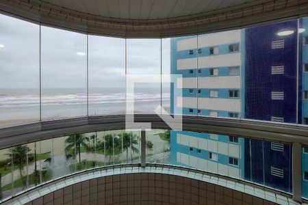 Sacada de apartamento para alugar com 1 quarto, 50m² em Maracanã, Praia Grande