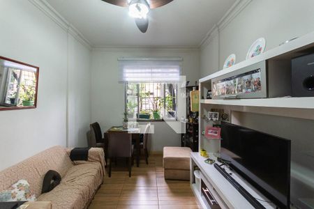Sala de apartamento à venda com 2 quartos, 80m² em Grajaú, Rio de Janeiro