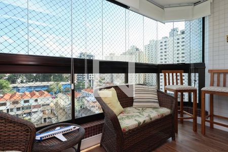 Varanda da sala de apartamento à venda com 3 quartos, 120m² em Santa Teresinha, São Paulo