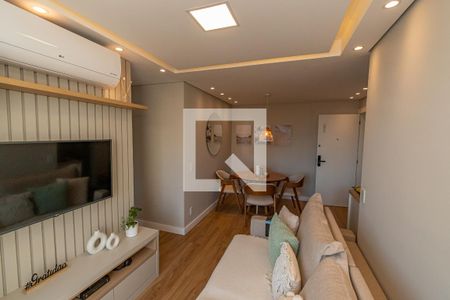 Sala de Estar/Jantar de apartamento à venda com 3 quartos, 67m² em Bonfim, Campinas