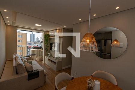 Sala de Estar/Jantar de apartamento à venda com 3 quartos, 67m² em Bonfim, Campinas