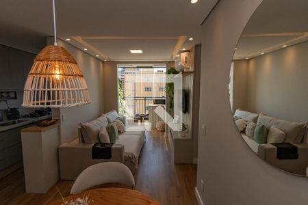 Sala de Estar/Jantar de apartamento à venda com 3 quartos, 67m² em Bonfim, Campinas
