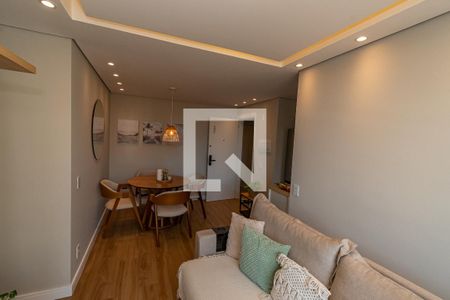 Sala de Estar/Jantar de apartamento à venda com 3 quartos, 67m² em Bonfim, Campinas