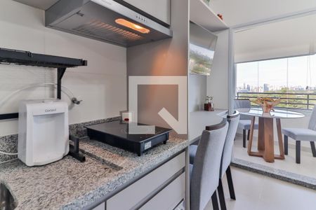 Apartamento para alugar com 25m², 1 quarto e 1 vagaStudio - Quarto e Cozinha