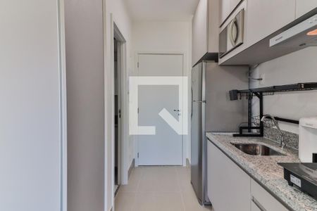 Apartamento para alugar com 25m², 1 quarto e 1 vagaStudio - Quarto e Cozinha