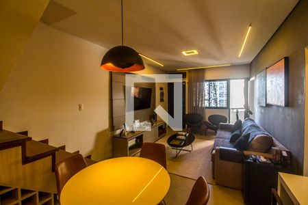 Sala de TV de apartamento à venda com 2 quartos, 127m² em Alphaville Centro Industrial E Empresarial/alphaville., Barueri