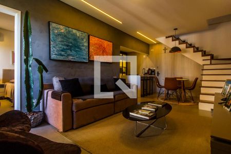Sala de TV de apartamento à venda com 2 quartos, 127m² em Alphaville Centro Industrial E Empresarial/alphaville., Barueri