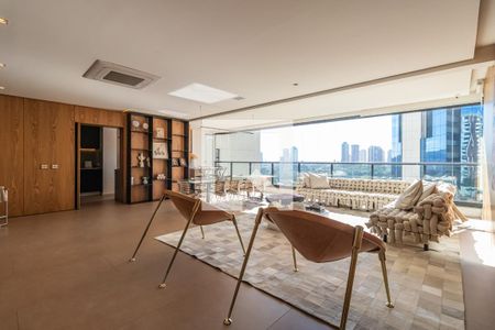 Sala de apartamento à venda com 3 quartos, 281m² em Alphaville Centro Industrial E Empresarial/alphaville., Barueri