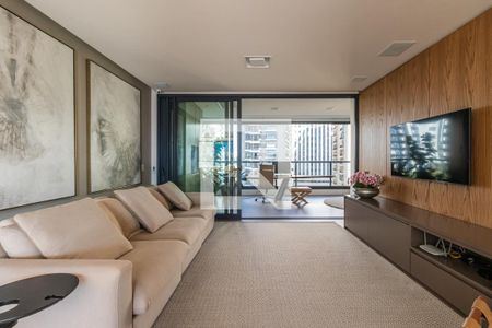 Sala de apartamento à venda com 3 quartos, 281m² em Alphaville Centro Industrial E Empresarial/alphaville., Barueri