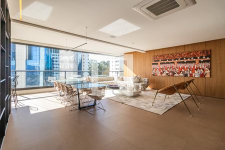 Sala de apartamento à venda com 3 quartos, 281m² em Alphaville Centro Industrial E Empresarial/alphaville., Barueri