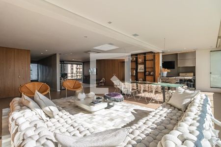 Sala de apartamento à venda com 3 quartos, 281m² em Alphaville Centro Industrial E Empresarial/alphaville., Barueri