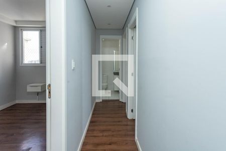 Corredor  de apartamento à venda com 3 quartos, 68m² em Conceição, Diadema