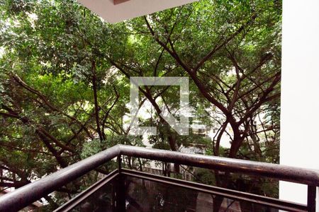 Varanda da Sala de apartamento à venda com 1 quarto, 36m² em Vila Nova Conceição, São Paulo