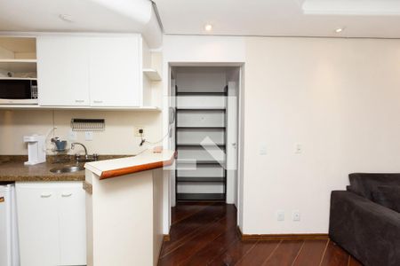Sala de apartamento à venda com 1 quarto, 36m² em Vila Nova Conceição, São Paulo