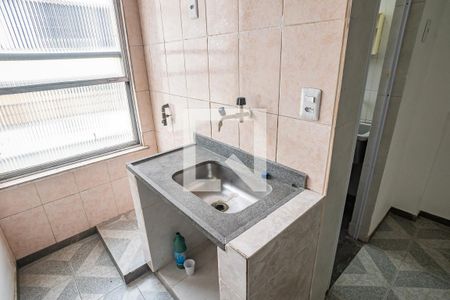 Cozinha de kitnet/studio para alugar com 1 quarto, 22m² em Centro, Rio de Janeiro