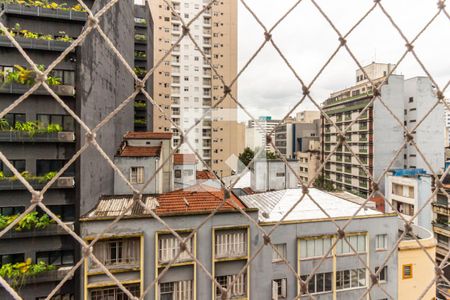 Sala - Vista de apartamento à venda com 1 quarto, 60m² em República, São Paulo