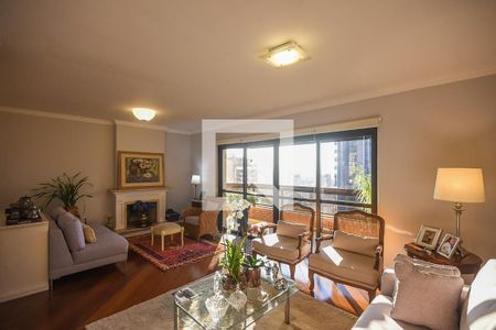 Sala de apartamento à venda com 4 quartos, 213m² em Vila Suzana, São Paulo