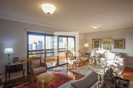 Sala de apartamento à venda com 4 quartos, 213m² em Vila Suzana, São Paulo