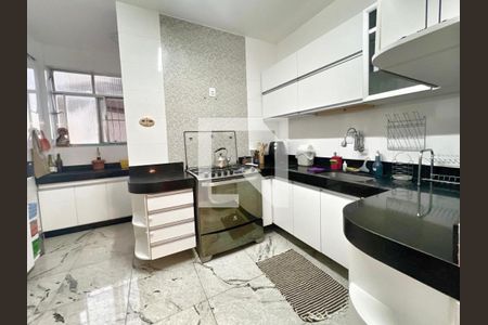 Cozinha de apartamento à venda com 3 quartos, 98m² em Gutierrez, Belo Horizonte