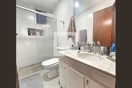 Banheiro de apartamento à venda com 3 quartos, 98m² em Gutierrez, Belo Horizonte