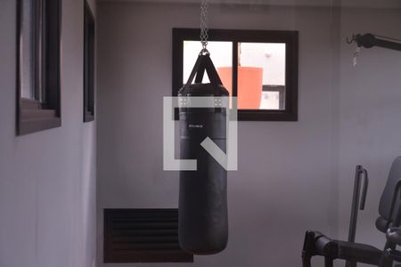 Área comum - Academia de apartamento à venda com 1 quarto, 41m² em Vila Valparaíso, Santo André
