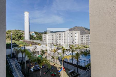 Vista da Sala de apartamento para alugar com 2 quartos, 45m² em Campo Grande, Rio de Janeiro